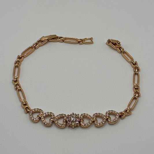 Golden Garland: The Radiant Rhapsody Bracelet