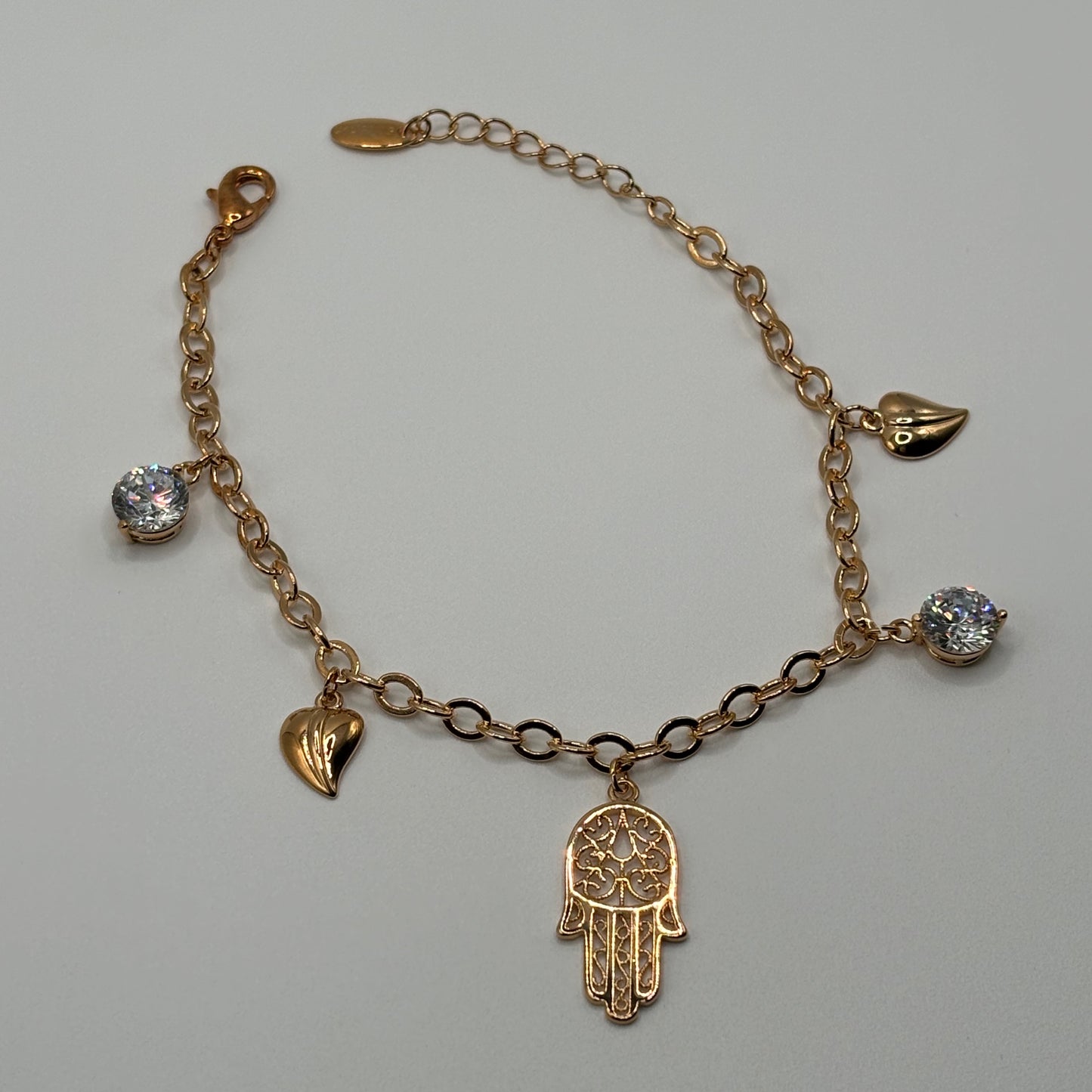 Hamsa Harmony: The Enchanted Amulet Bracelet