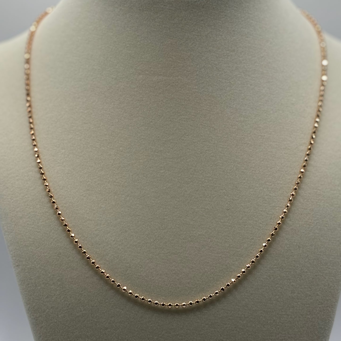 Golden Dew: The Delicate Bead Station Necklace